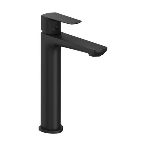 Ravak X070477 Смеситель для умывальника без донного клапана 240 мм LF 014.20BL ЧЕРНЫЙ