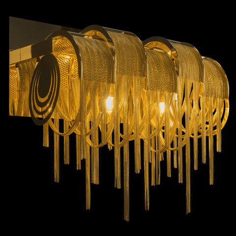 Настенный светильник Loft It Volver 10404W/B GD