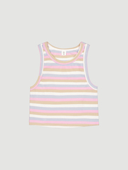Майка-топ Mjölk Полоска розовая