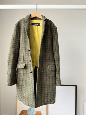 Шерстяное пальто Dsquared, 152