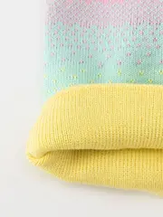 шапка  для девочки  КВ 20380/25/светлая мята,розовый