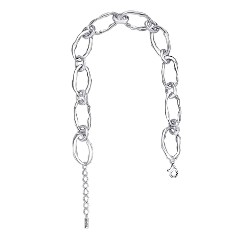 Колье-цепь TERRA серебро