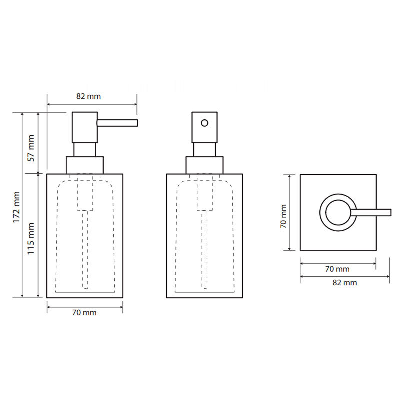 дозатор жидкого мыла VISTA