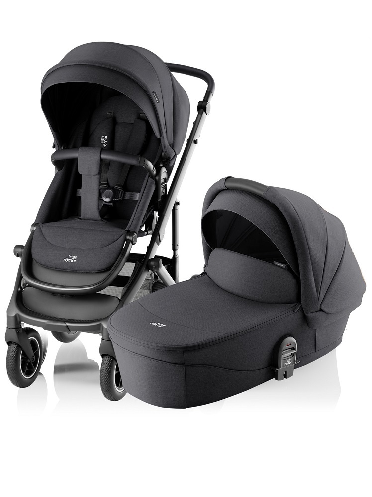 Детская коляска Britax Roemer 2в1 SMILE 5Z, STYLE Carbon Black