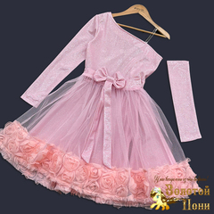 Платье+юбка праздничное д (9-13) 261110-J4004