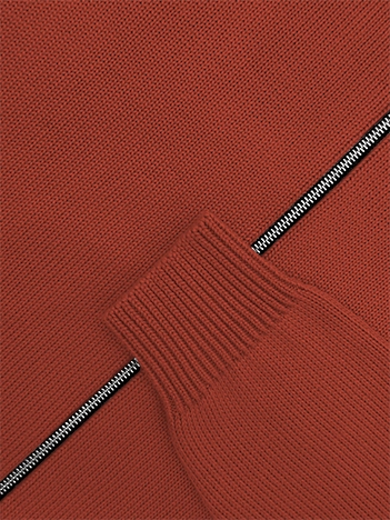 Толстовка на замке из экохлопка