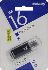 SmartBuy V-Cut <SB16GBVC-K> USB2.0 Flash Drive  16Gb  (RTL)