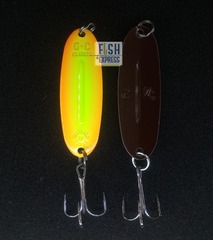 Блесна зим. GK Willmans Jig Killer 7гр. 57мм. цв.040 UV Glow