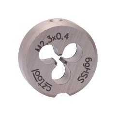 Плашка М 2,3х0,4 DINEN22568 HSS 6g 16х5мм Bucovice(CzTool) 240023 (K)