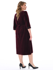 4067 Халат на пуговицах