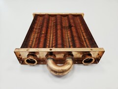 Главный теплообменник (85fin) для HYDROSTA HSG 130-200 SD (без фитингов) (арт. 3318108640_н/о)