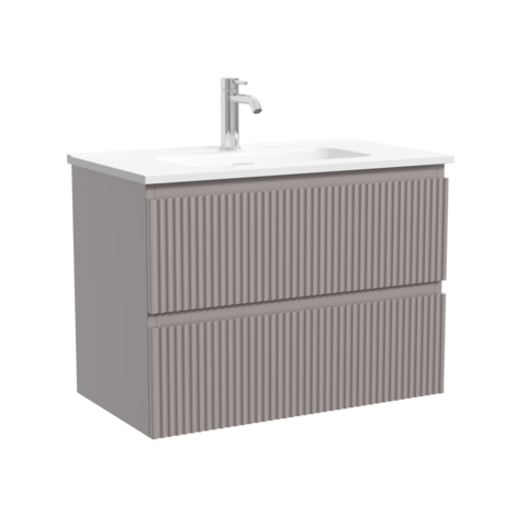 Sancos SNR70/39SM Тумба подвесная SANCOS Snob R 690х390х500, c двумя ящиками оснащенными доводчиками, Doha Soft, арт.SNR70/39SM