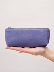 Замшевая косметичка Deboro 17-96 сиреневый закат