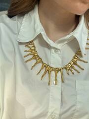 Колье шипы в стиле Schiaparelli