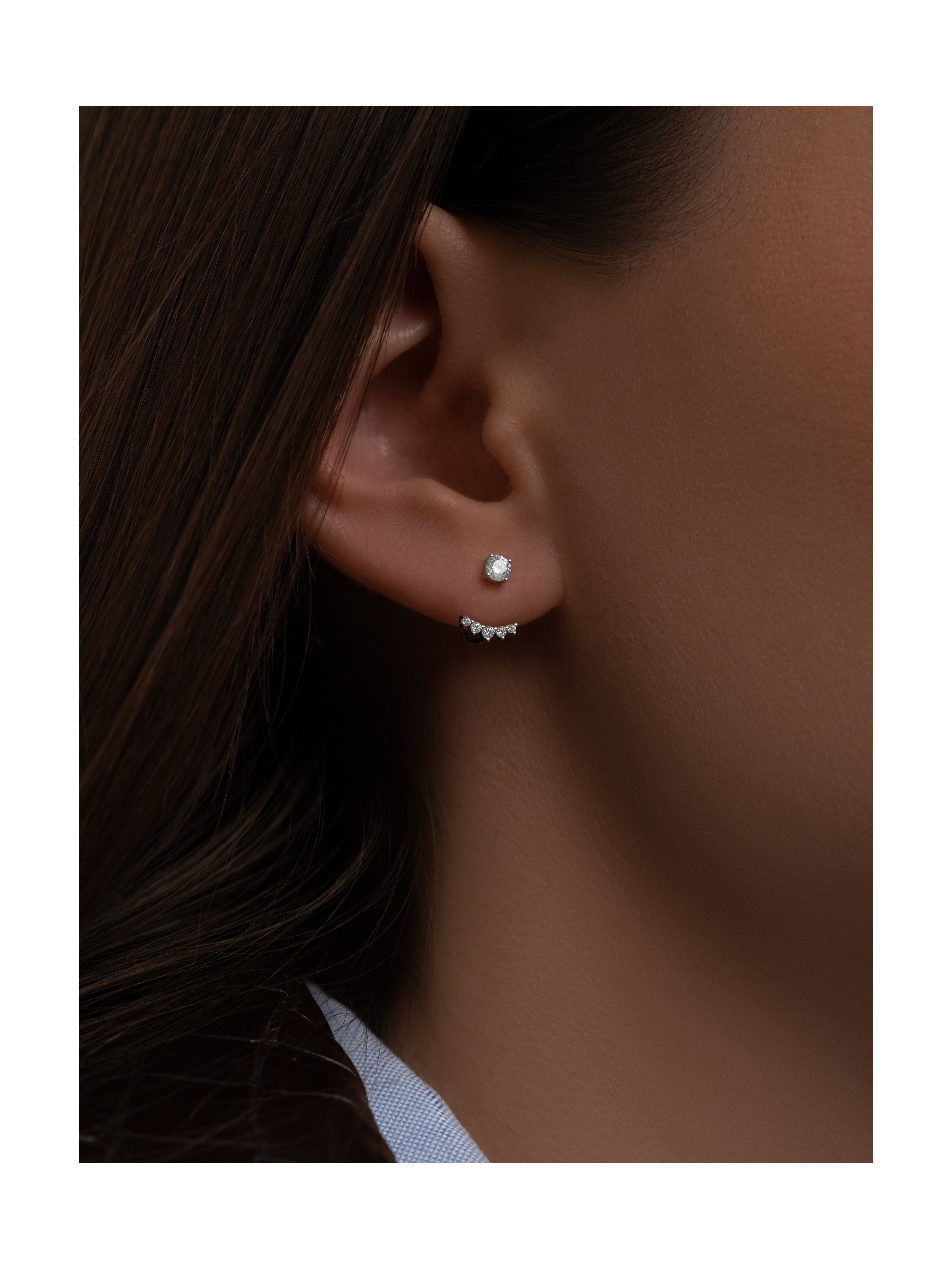 Серьги Контур