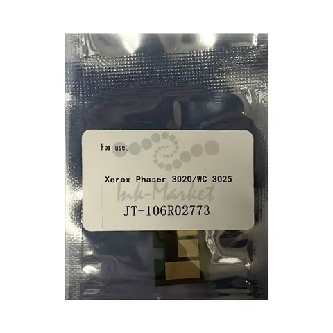 Чип для Xerox Phaser 3020, WC 3025B (чип для Xerox 106R02773). Ресурс 1500 страниц.