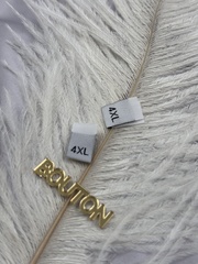 Размерник белый "4XL" 14 мм