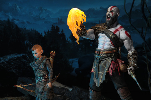 Kratos and atreus figure shop