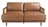Диван 3-х местный 6177/KF8031-3P-M2731 Angel Cerda из коричневой кожи