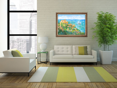 Картина маслом на холсте Тихая гавань