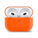 Силиконовый чехол для AirPods 3 Silicone Case (Peach / Персиковый)