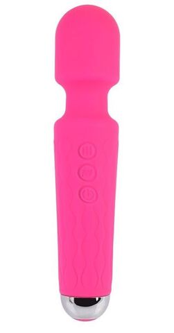 Розовый жезловый вибратор Wacko Touch Massager - 20,3 см. - Chisa Basic Luv Theory CN-731045716