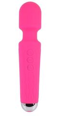 Розовый жезловый вибратор Wacko Touch Massager - 20,3 см. - 