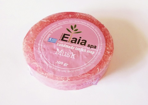 Мыло с люфой и мускусом Elaia Spa 100 гр