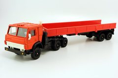 KAMAZ-5410 with semitrailer ODAZ-9370 red Elecon Arek 1:43