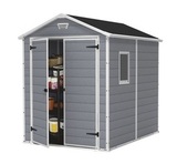 Пластиковый сарай Keter Manor Pent Double Door 6x8 фута