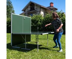 Теннисный стол DFC TORNADO, 4 мм, зеленый, с сеткой