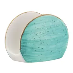 Салфетница Аква, фарфоровая, 11х5,5х8,5 см. , (62334)