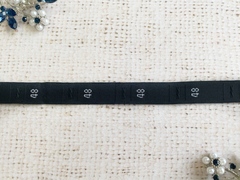 Размерники жаккардовые Тафта 48, ш. 1,2х3,2 см в рулоне 500 шт.