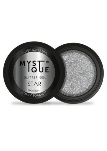 Mystique Глиттер гель «Star» 8 г