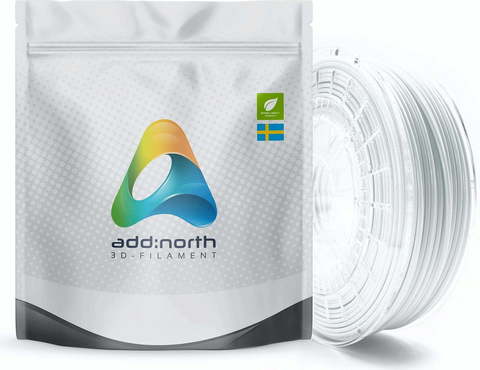 Пластик для 3D-принтера AddNorth E-PLA Cold White