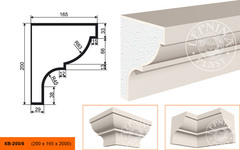 Фасадный карниз KB-200/6