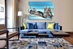 Модульная картина "Модельная внешность"