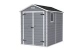 Пластиковый сарай Keter Manor Pent Double Door 6x8 фута