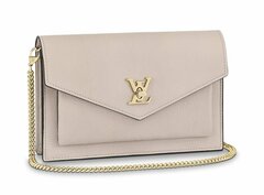 Сумка Louis Vuitton Mylockme Chain кремовый