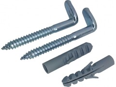 Крепление для водонагревателя 2шт 10х100мм