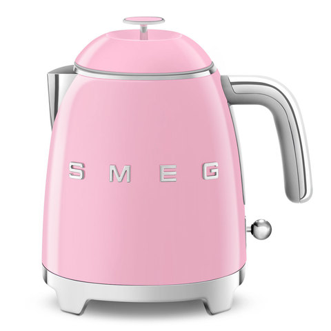 Чайник мини 0.8л Smeg Стиль 50-х годов розовый