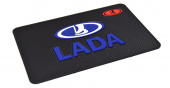 Автогаджеты Коврик противоскользящий на панель с логотипом LADA d6145417f0d05b7f08ba524e5d35c12b.jpg
