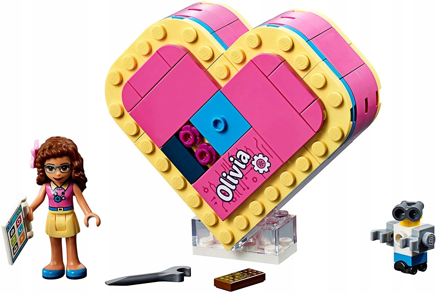 Конструктор LEGO Friends 41357 Шкатулка-сердечко Оливии купить в Москве |  Доставка по России.