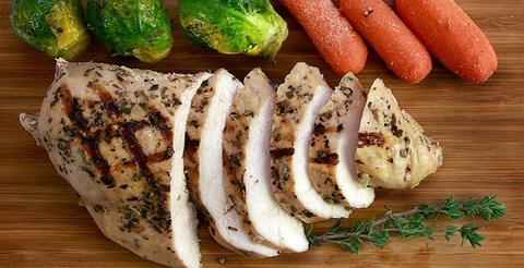 Куриная грудка фаршированная базиликом, цена за 100 гр