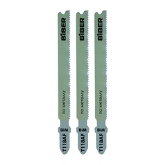 БИБЕР 85278 Полотна п/метал для эл. лобз. 67/1,4 мм Т118AF 3шт---