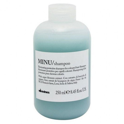 Davines Essential Haircare MINU: Защитный шампунь для сохранения косметического цвета волос (Minu Shampoo)