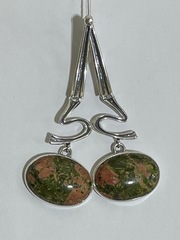 Римини (серьги из серебра)