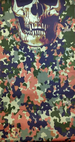 Картинка бандана-труба Skully Wear Tube skull camo Flectarn - 3