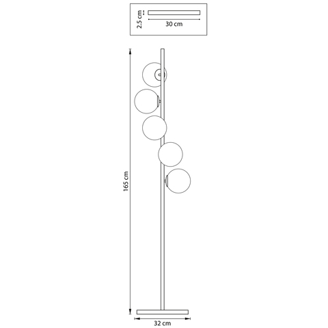 Торшер Croco Lightstar 815753