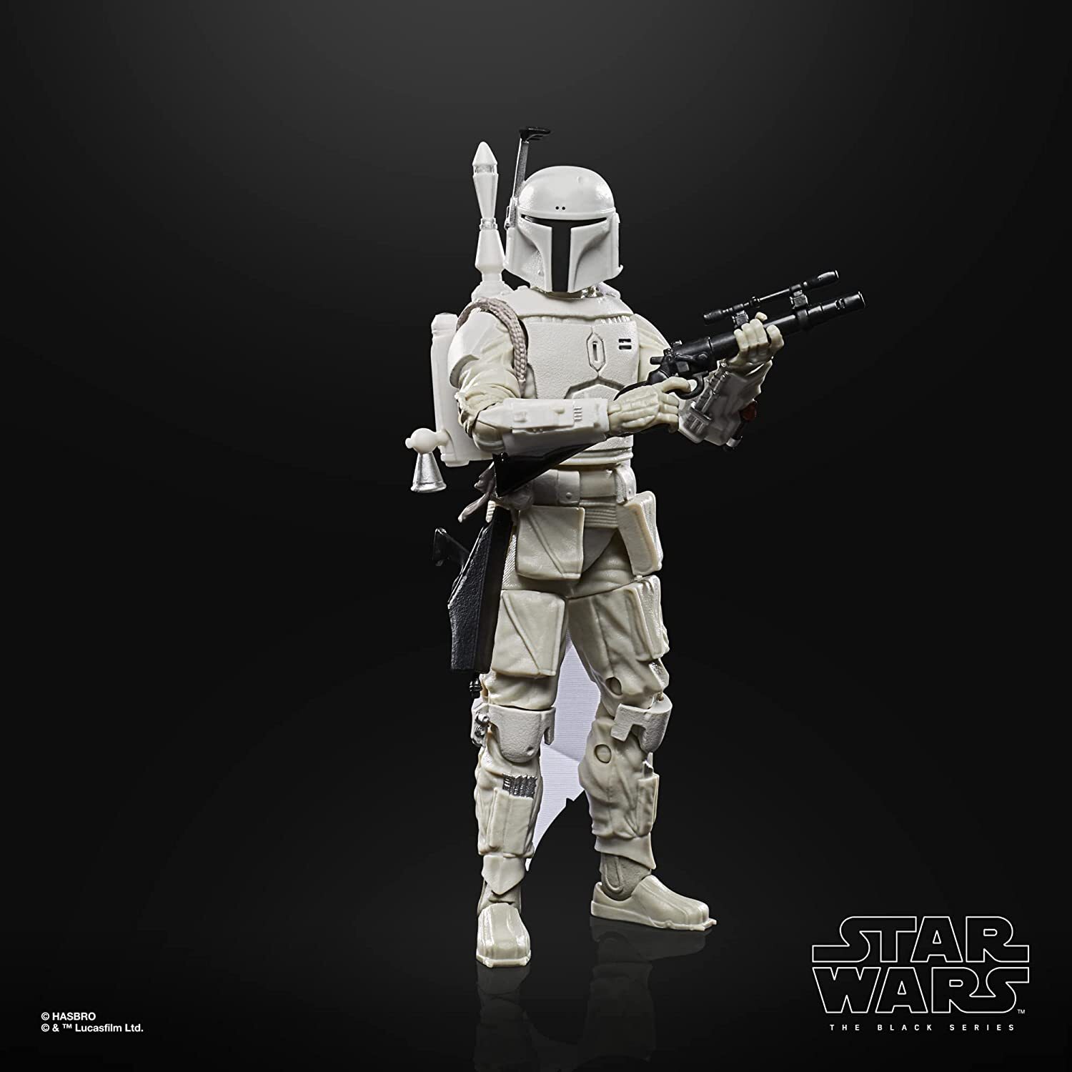 Фигурка Боба Фетт Белый Прототип Exclusive Star Wars: The Black Series Звездные Войны